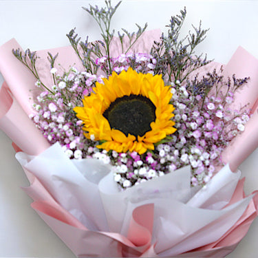 Single Sunflower Bouquet